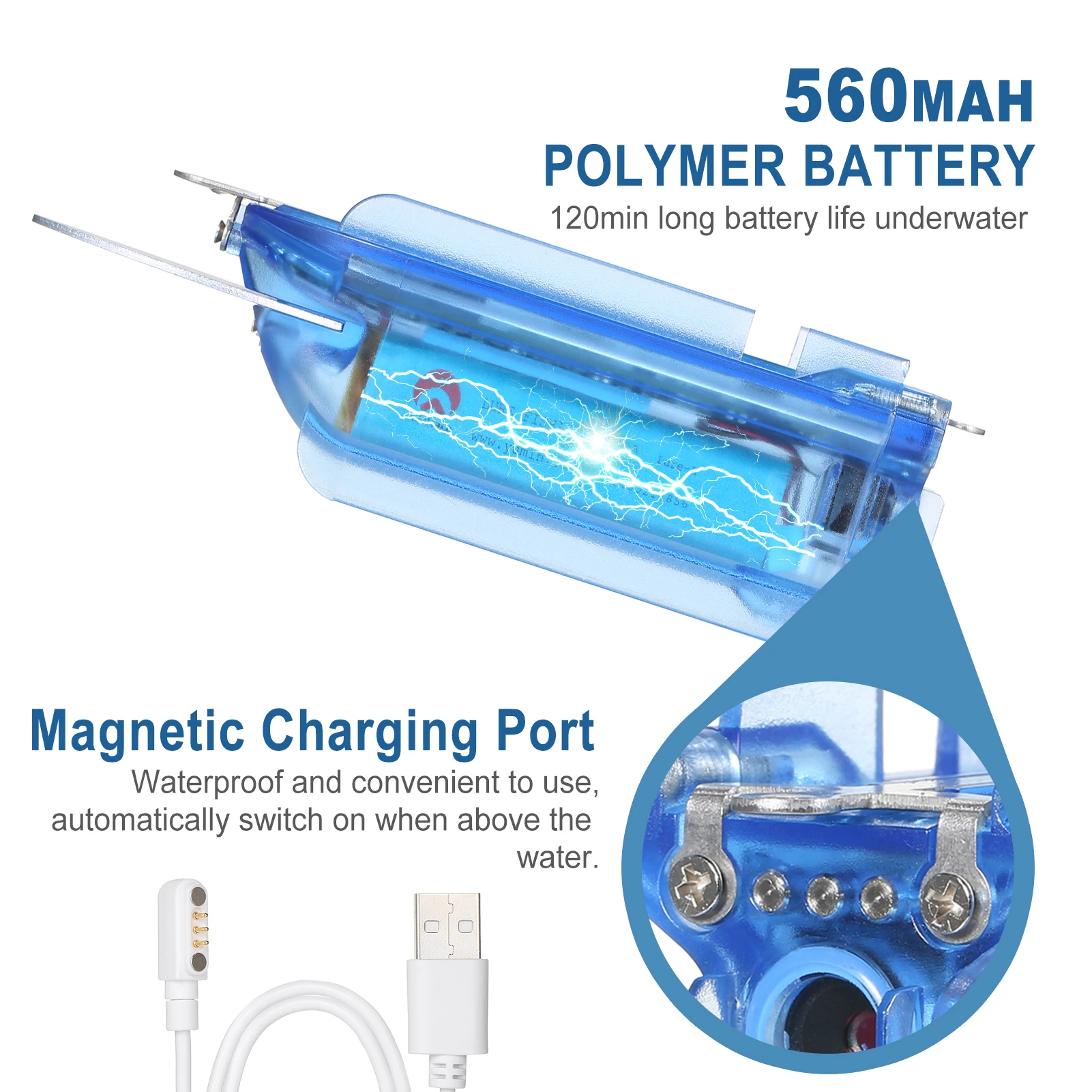 Беспроводная подводная рыболовная камера 1080P Wi-Fi рыболокатор видеокамера с