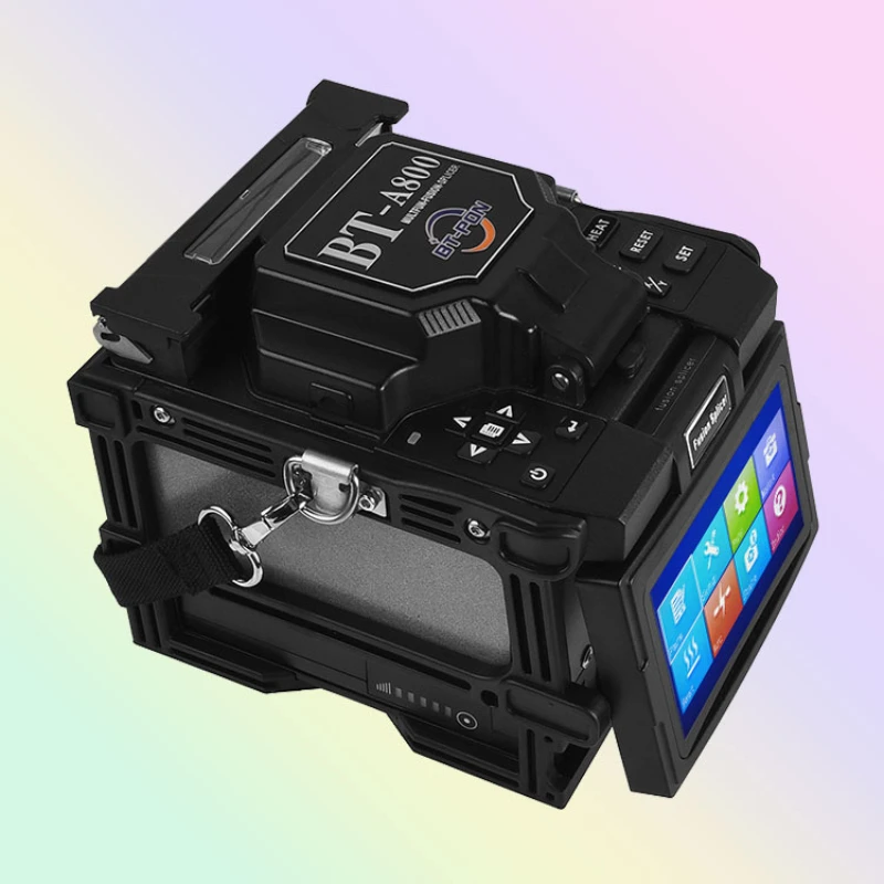 

btpon BT-A800 maquina fusion cera de soja ftth optical fiber splicer automatic ac net splicing machine