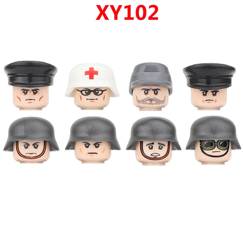 Солдаты Второй мировой войны военные фигурки аксессуары для шлема строительные
