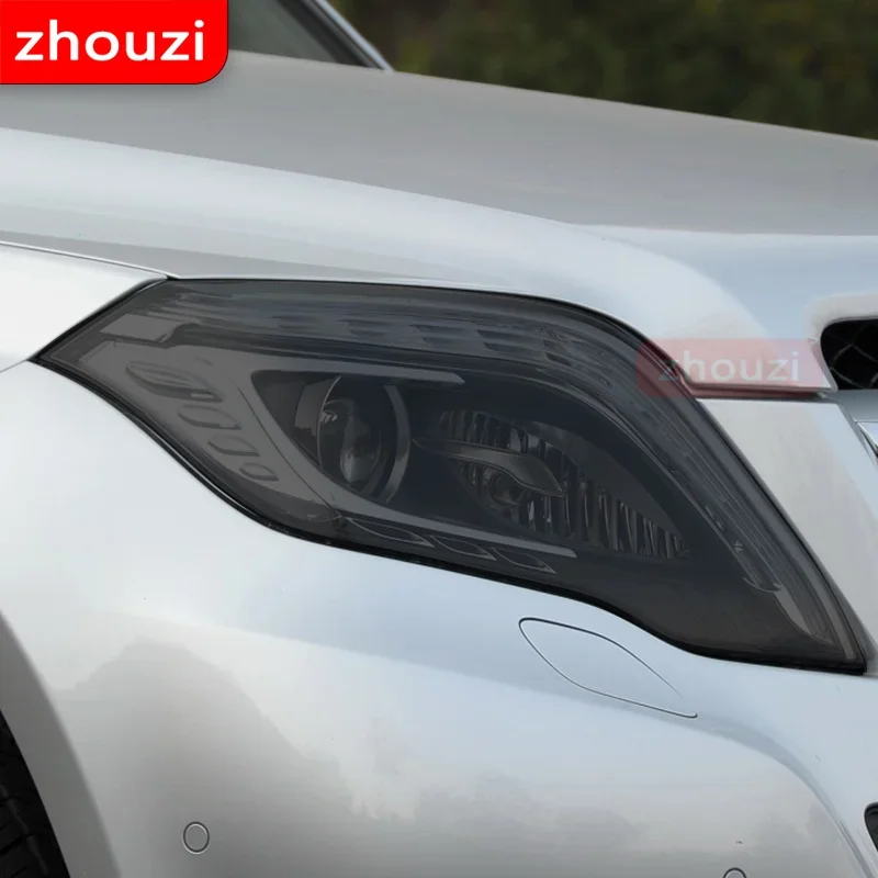 Для Mercedes Benz GLK Class X204 2013 2014 2015 тонировка автомобильной фары Черная защитная пленка