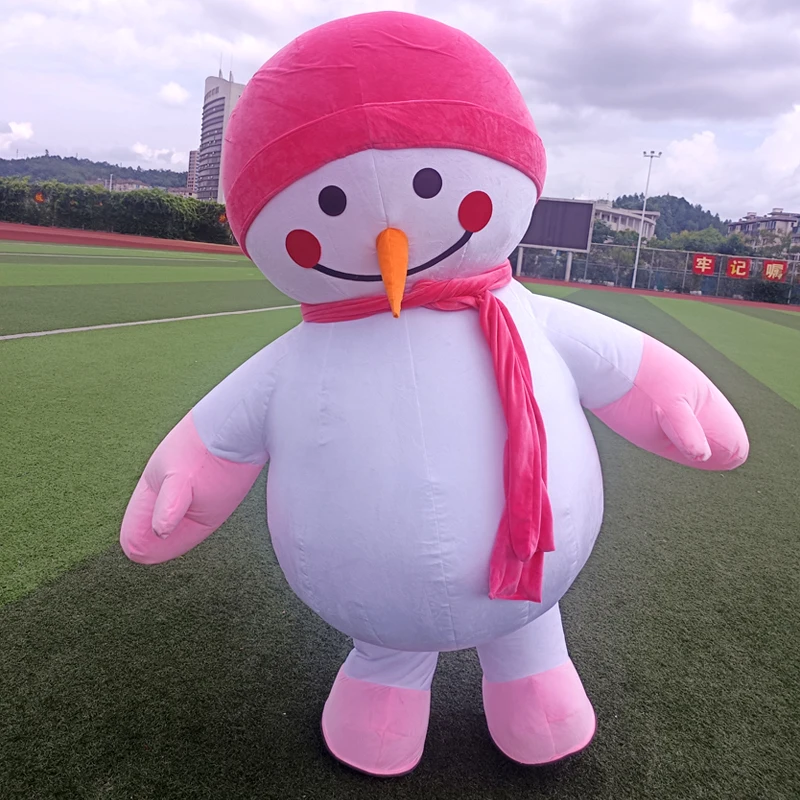 Надувной костюм Санта-Клауса