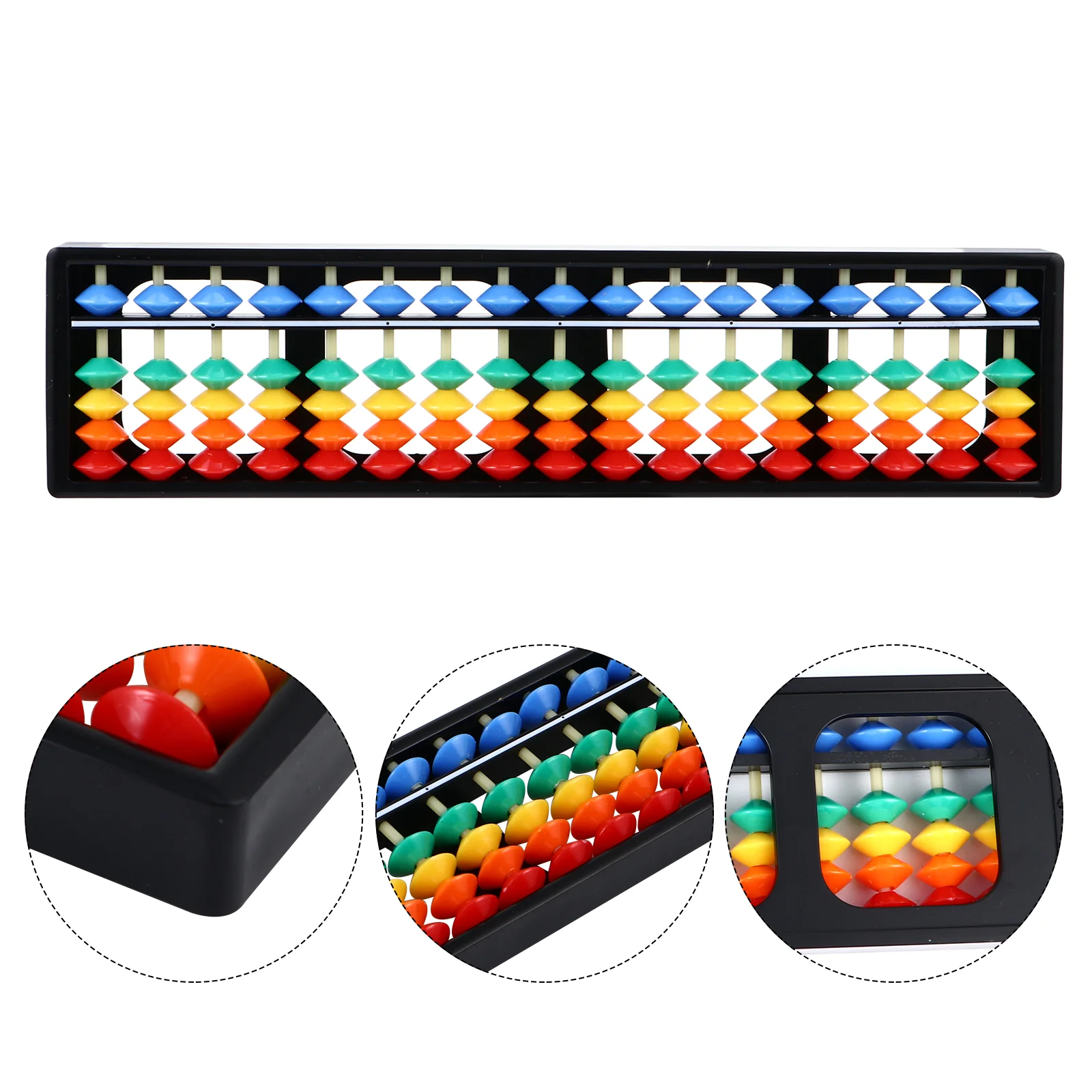 Abacus обучение удобные в использовании 17-цифровые стержни бусины арифметические