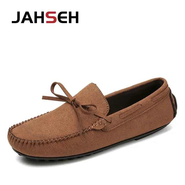 JAHSEH Loafers Shoes Men Summer Clasicc 