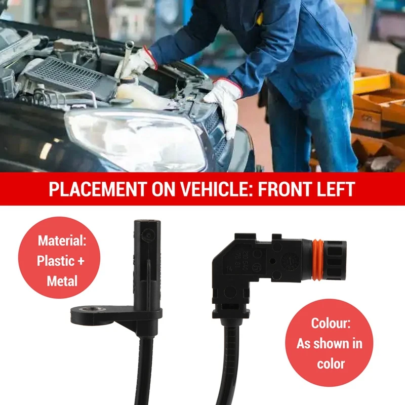 Датчик скорости колеса ABS передний левый/правый для MERCEDES Benz C200 C230 SLK 2001-11 A 2035400417