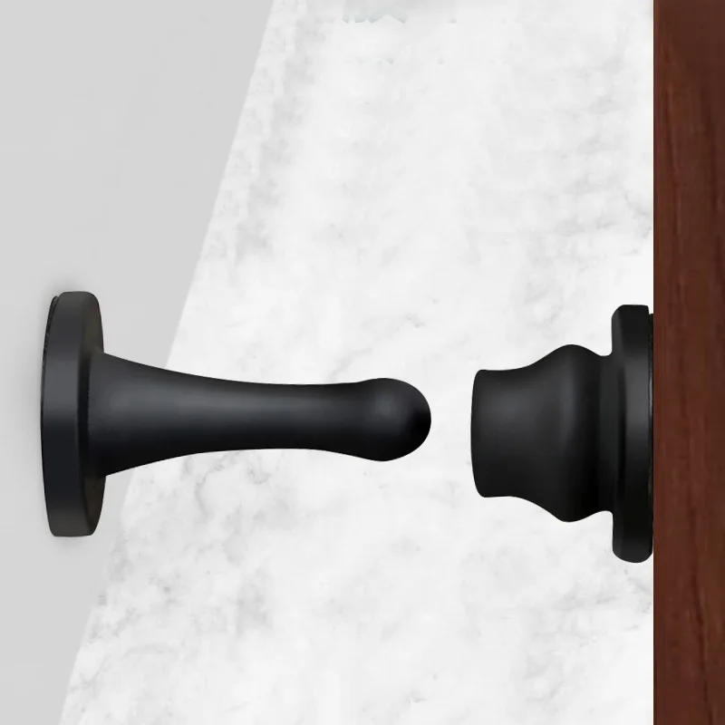 

Всасывающая силиконовая дверь без отверстий дверная пробка против столкновений новая Бесшумная дверь для ванной комнаты всасывающая двер...