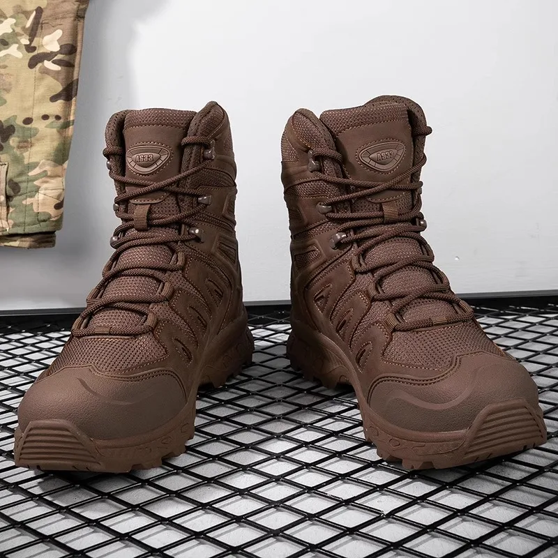 Боевые тренировочные ботинки Martens мужские зимние треккинговые с высоким берцем