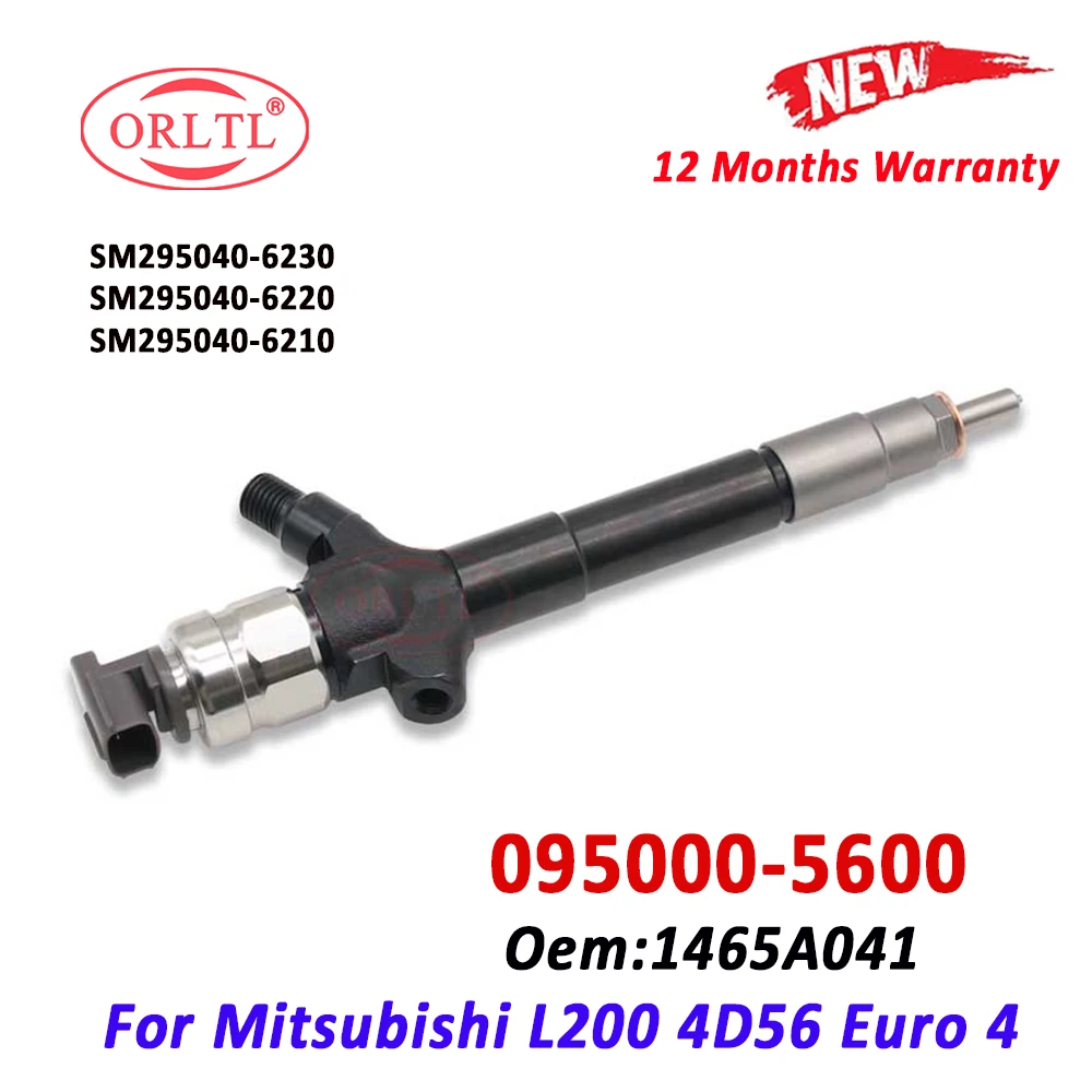 ORLTL 1465A041 095000-5600 Топливная форсунка Common Rail 5600 5601 SM295040-6220 Дизель SM295040-6210 для Mitsubishi L200