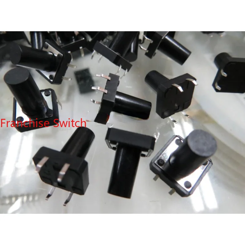 

10PCS Quality Supply 12*12*15 Tact Switch Four-pin In-line Key Imported Shrapnel