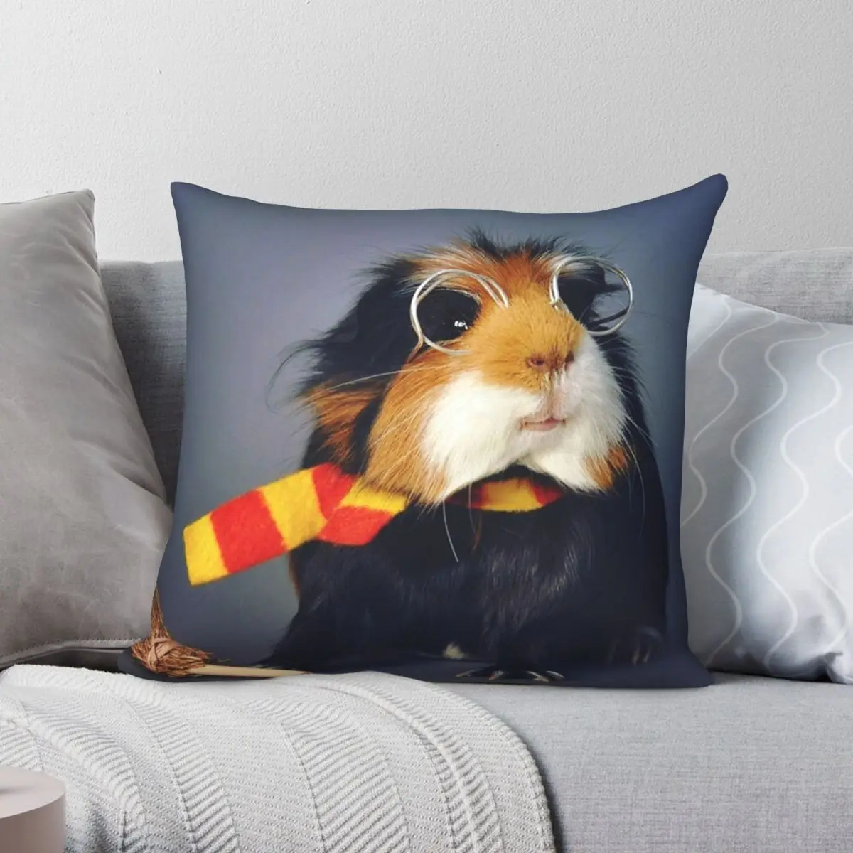 

Наволочка морская свинка Cavy Коллекционная модель 24, наволочка из полиэстера и льна, бархатная наволочка с принтом на молнии, декоративная н...