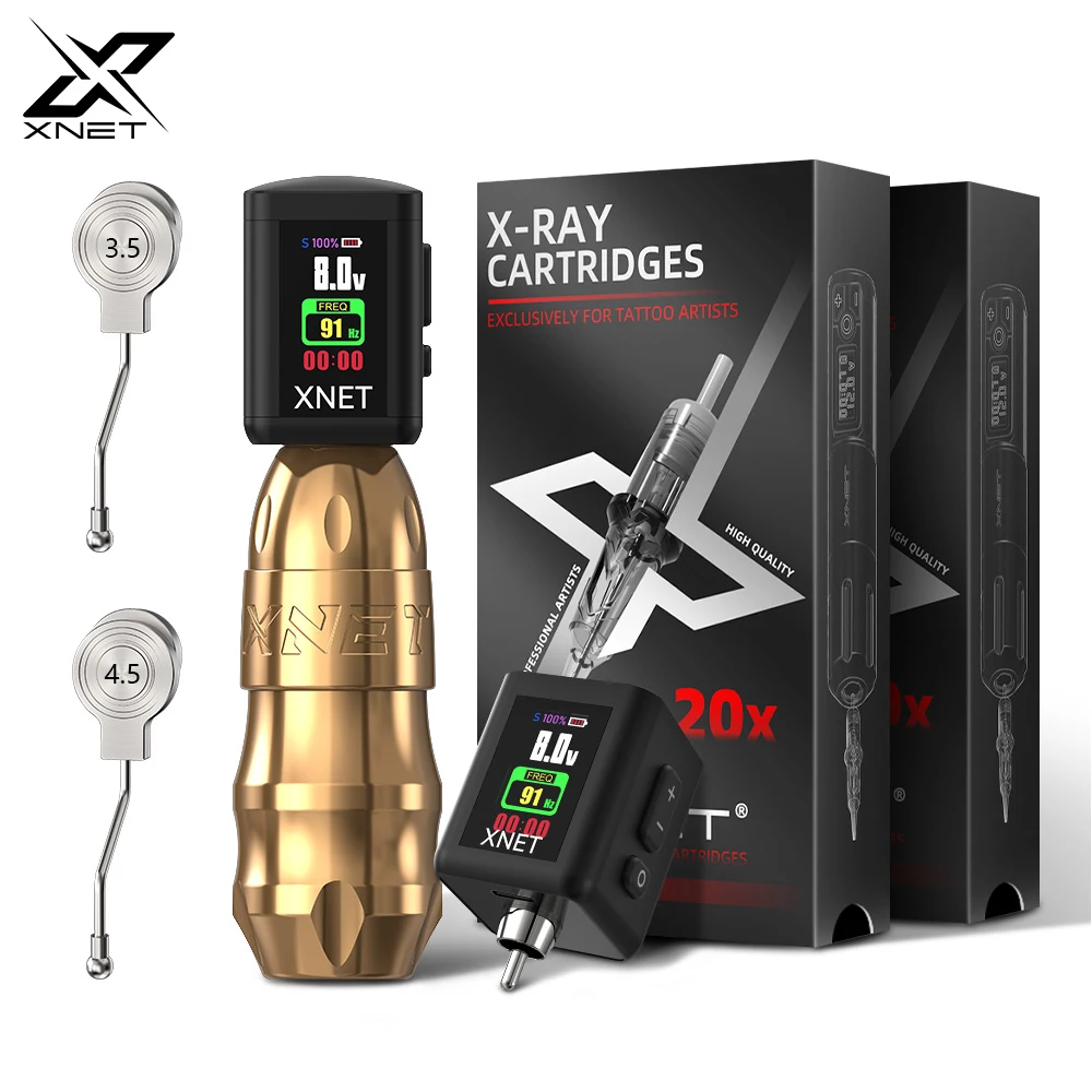 Беспроводная Тату-машинка XNET Sita Мощный Бесщеточный Двигатель OLED-дисплей
