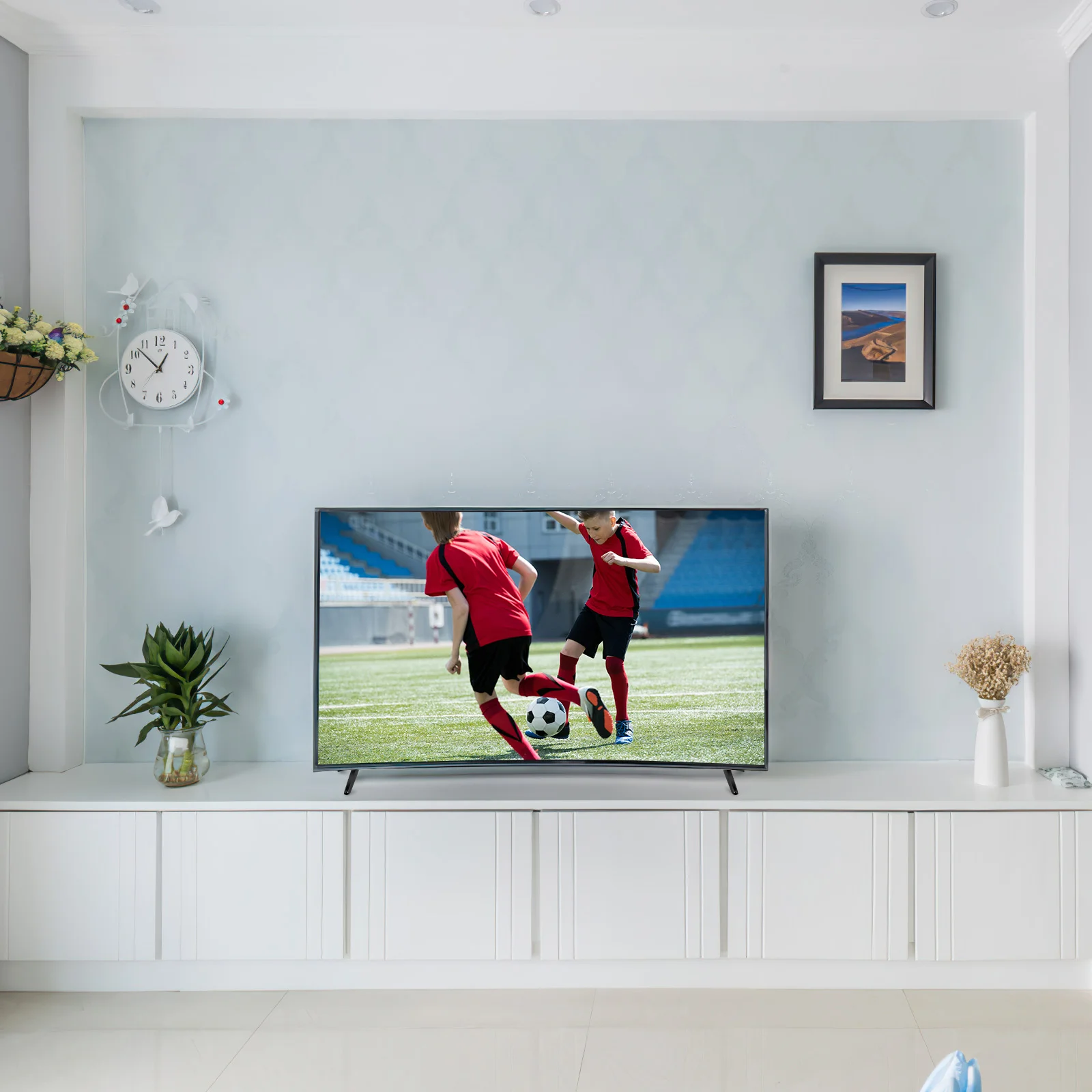 2 Pcs Base Bracket Mounts Stand Monitor Phone For Table Top Screw Stands