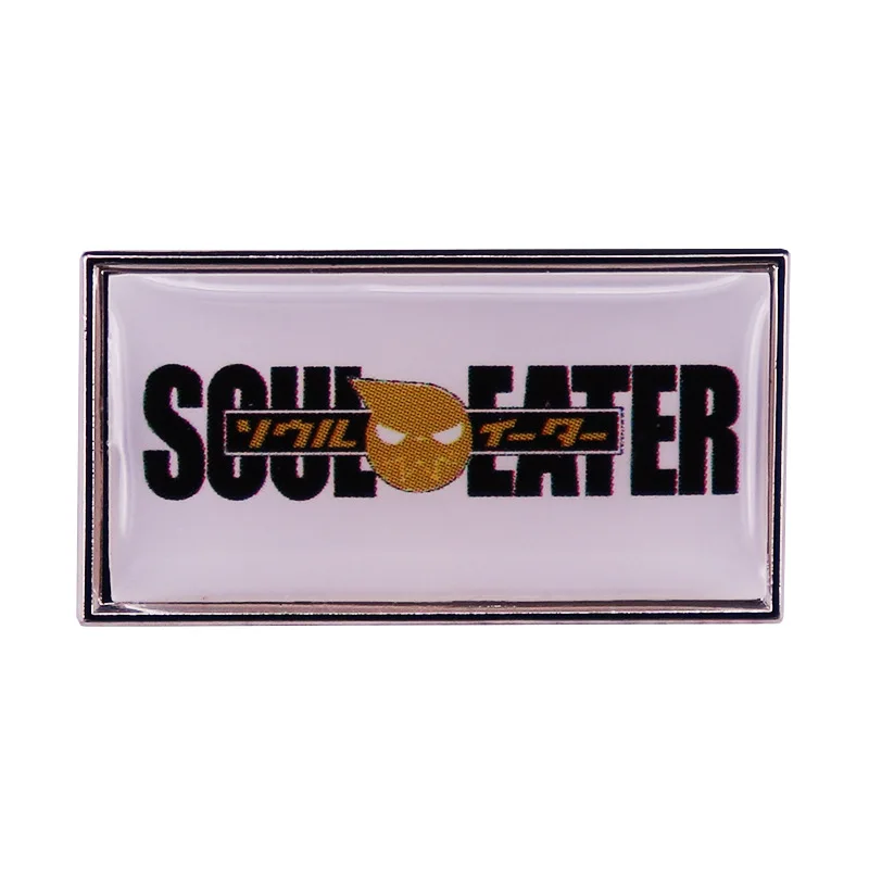 

Soul Eater Anime Enamel Pin Wrap Clothing Lapel Brooch Exquisite Badge Fashion Jewelry Friend Gifts