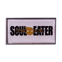 soul eater anime enamel pin wrap clothing lapel brooch exquisite badge fashion jewelry friend gifts