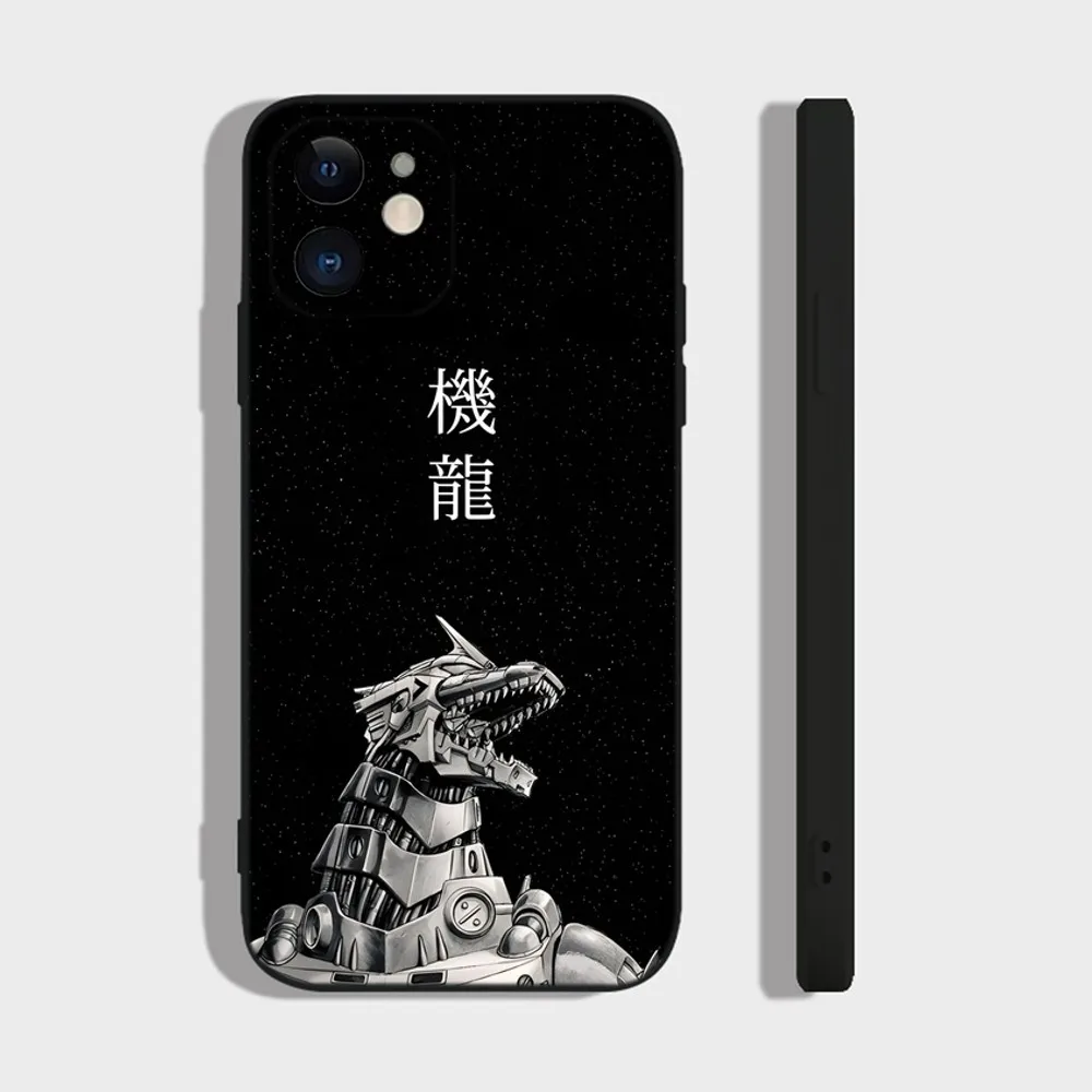 Monster G-GodzillaS Phone Case For iPhone 16 15 14 13 12 11 Plus Pro Max XR XS X 7 8 SE Mini Silicone Soft