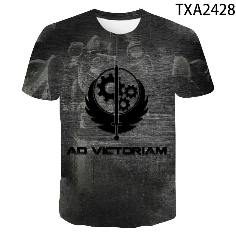 

2020 Summer Fallout 3D T shirt Short Sleeve Boy Girl Kids Fashion Streetwear Men Women Children Printed T-shirt Cool Tops Tee