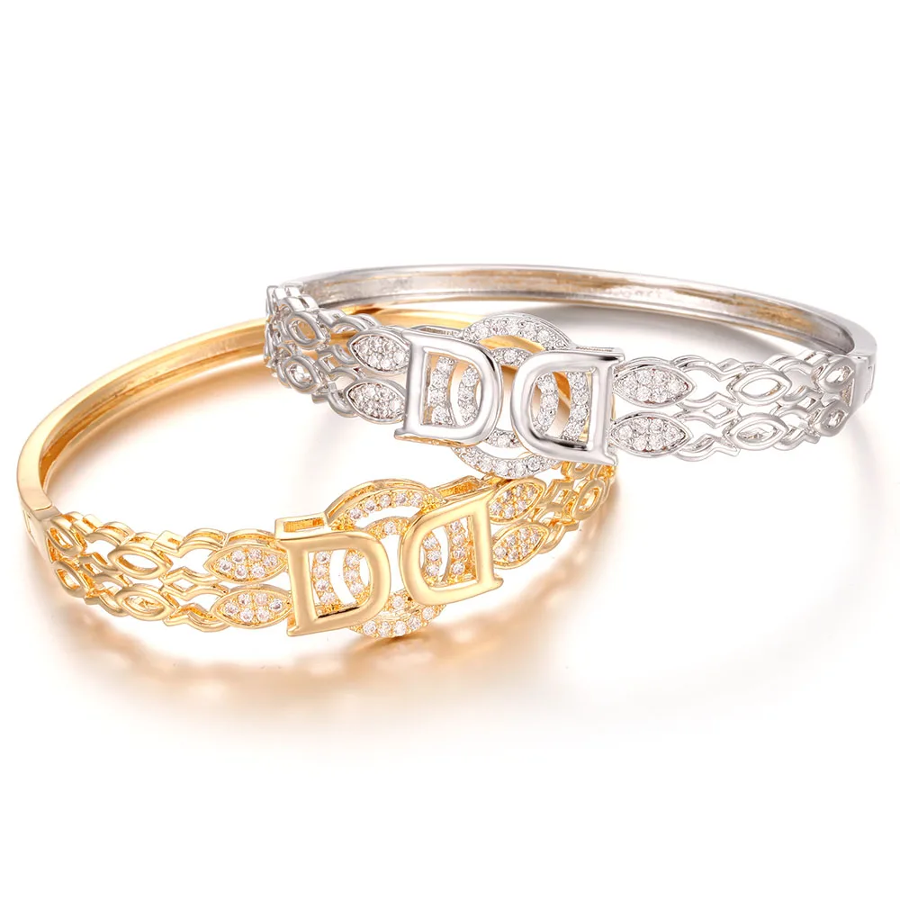 

Женский браслет высокого качества с пряжкой из циркония Модный классический темпераментный женский браслет Популярные ювелирные изделия