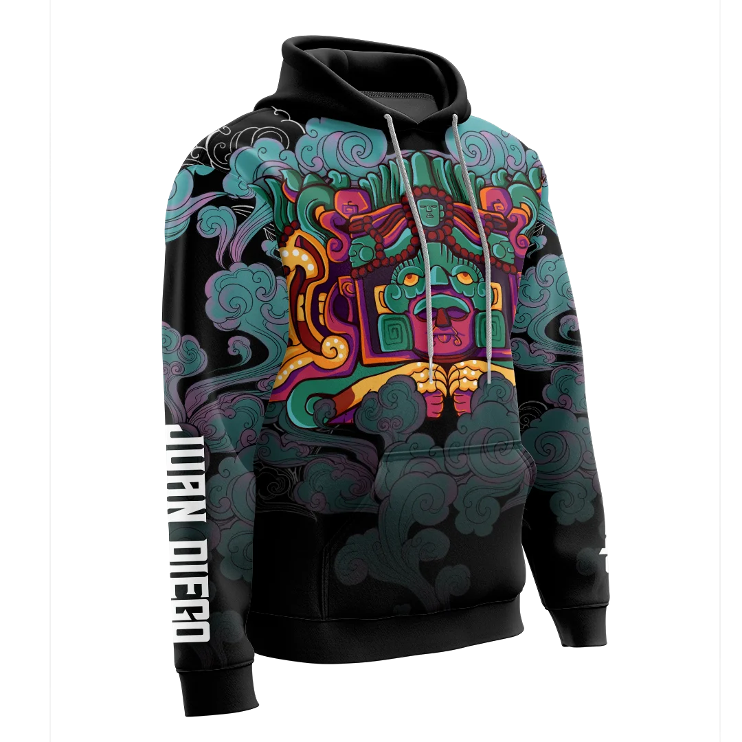 Tlaloc Мексиканская маска для Реслинга Maya Aztec художественная роспись 3D печать на