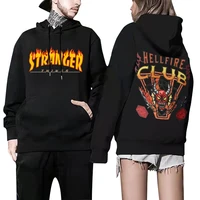 strange story hellfire club anime hoodie harajuku hoodies hellfire club eleven aesthetic oversized sweatshirts plus size top