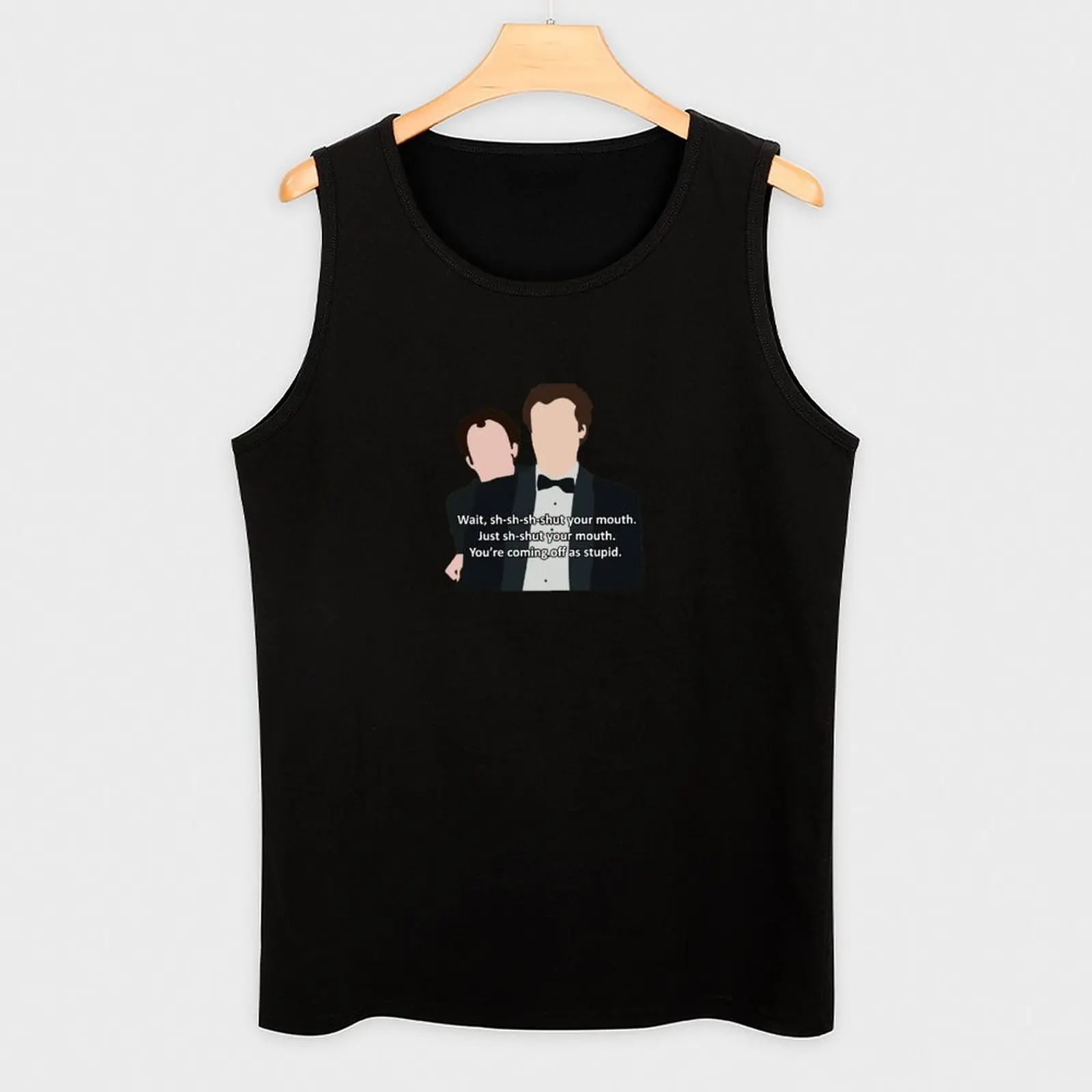 Brennan and Dale's Interview Tank Top мужская спортивная майка из хлопка
