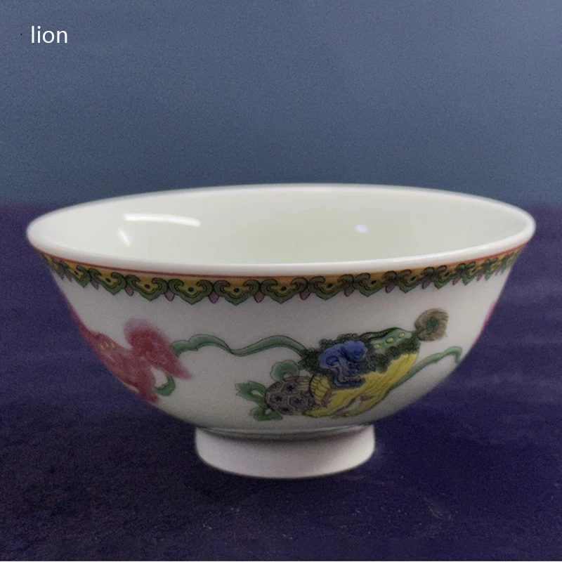 

Сине-белая фарфоровая чашка Jingdezhen