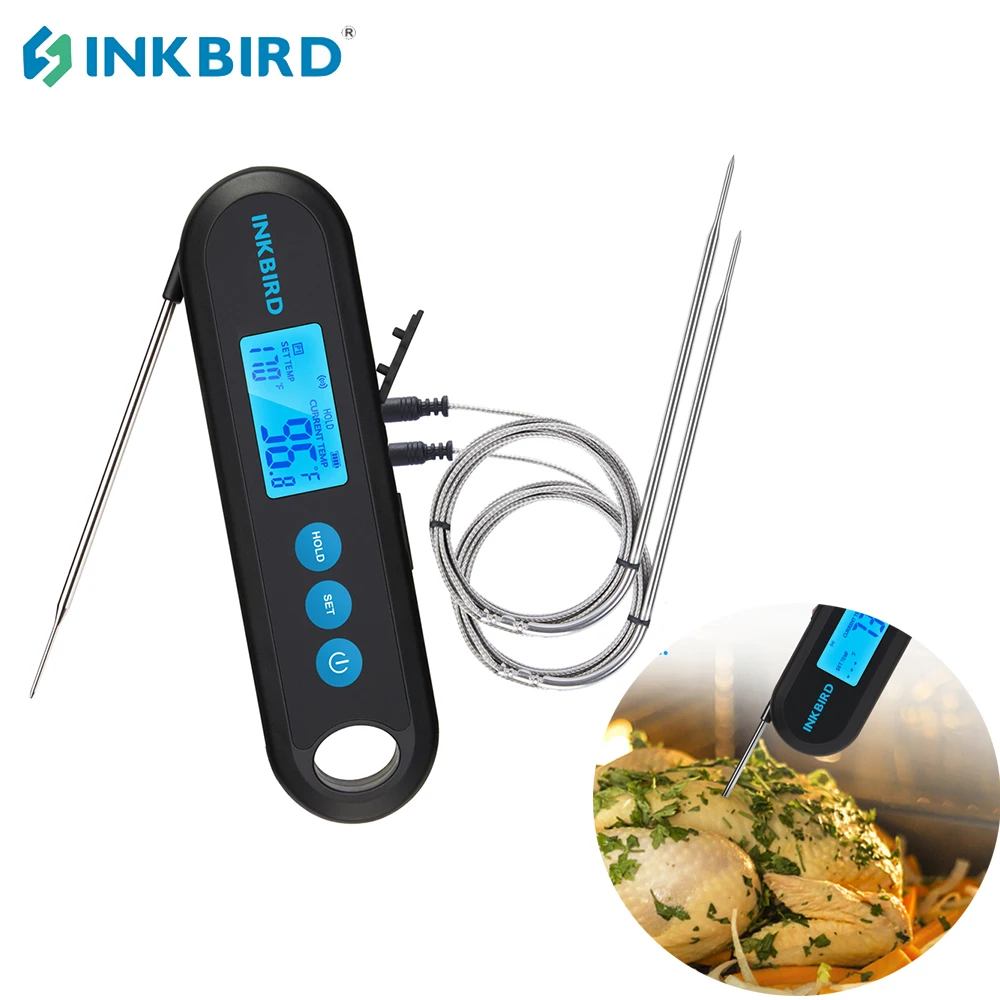 

INKBIRD Digital Kitchen Food Thermometer BBQ Temperature Meter Bluetooth Temperature Sensors Meat Oven Thermometer Kitchen Tools