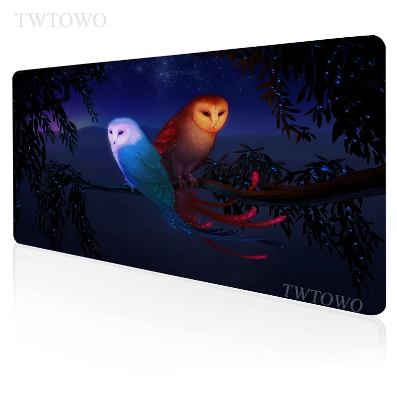 

Коврик для мыши Bird, игровой, размер XL, HD, для домашнего компьютера, коврик для мыши XXL, нескользящий мягкий коврик для мыши для ноутбука, Насто...