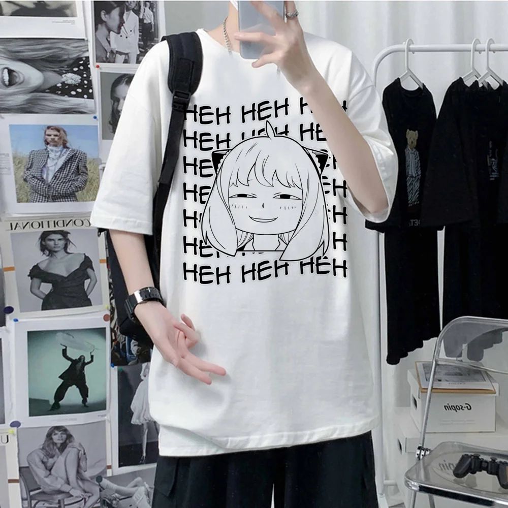 

Spy x Family top men manga t shirt male graphic comic clothing
