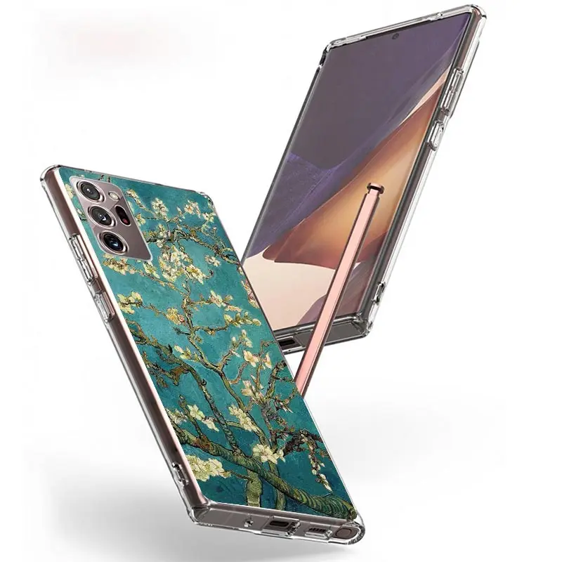 Чехол Ван Гога с рисунком маслом для Samsung Galaxy Note 20 Ultra 10 Lite 9 8 J4 J6 Plus J8 M30S M21 M32 M51 M52