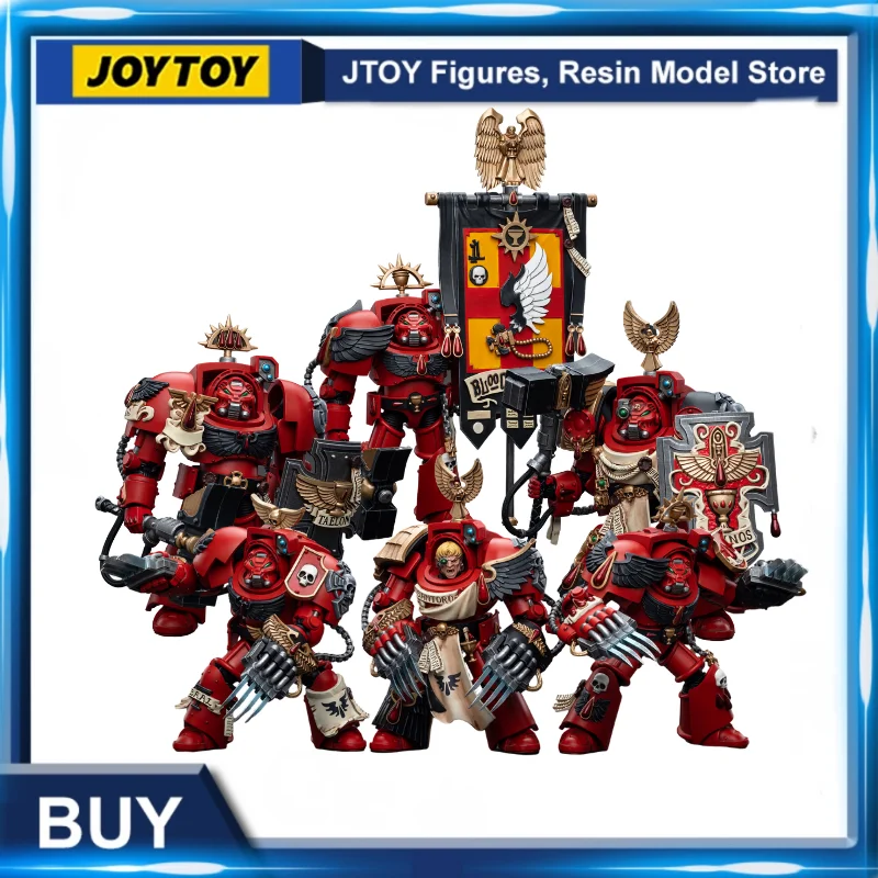 S (6pcs/set) Blood Angels Assault Terminators Game Anime Military Model Free Shipping