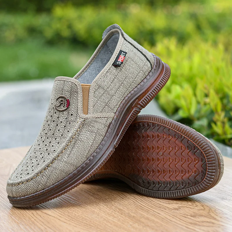 Мужская тканевая повседневная спортивная обувь осенняя новая модная легкая