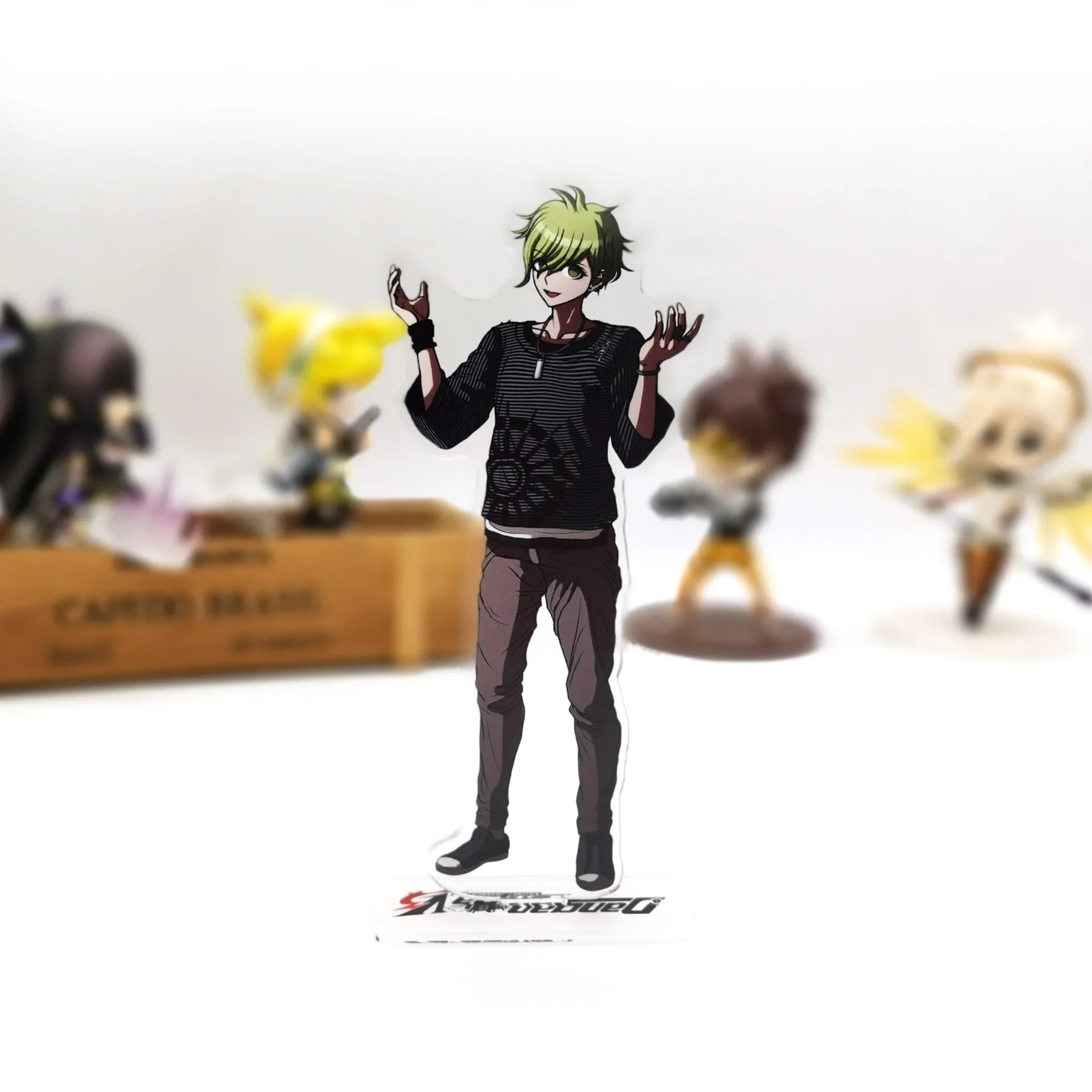Danganronpa V3 Akamatsu Kaede Amashi Rantaro акриловые статуэтки украшения стола торт топпер аниме