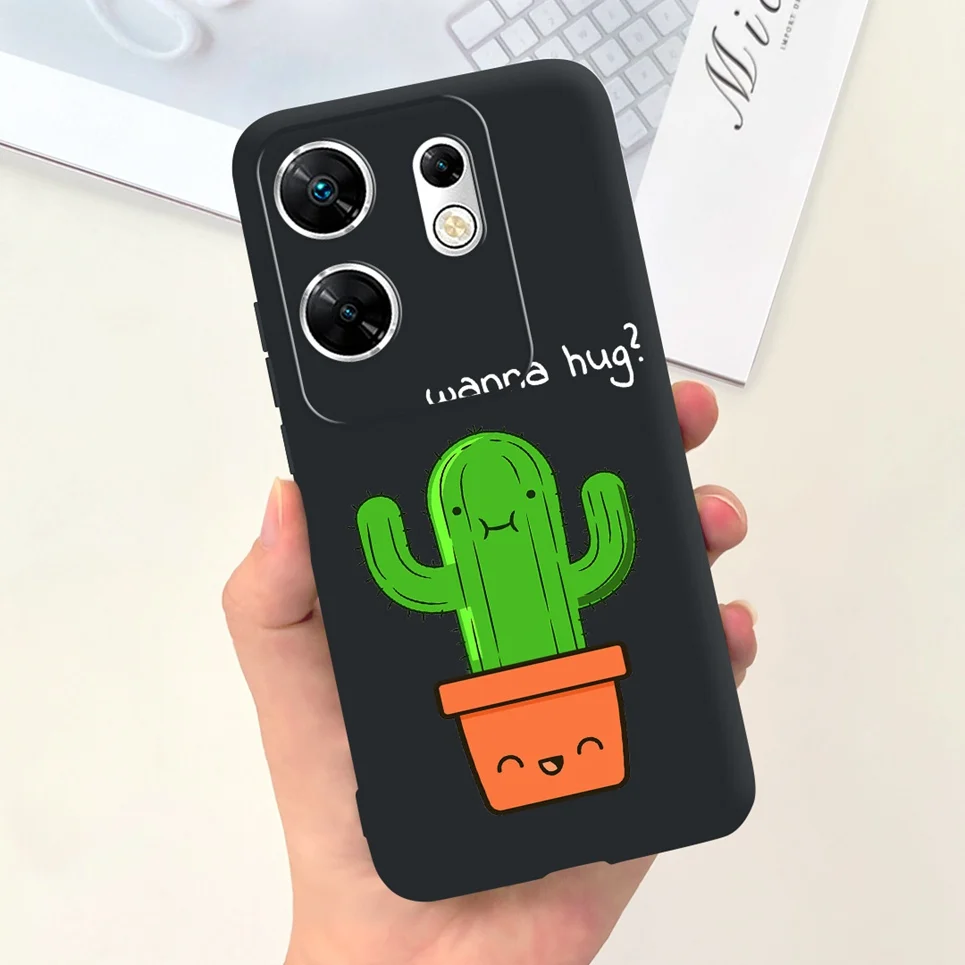 Мягкий Силиконовый противоударный чехол для Infinix Zero 30 4G X6731B