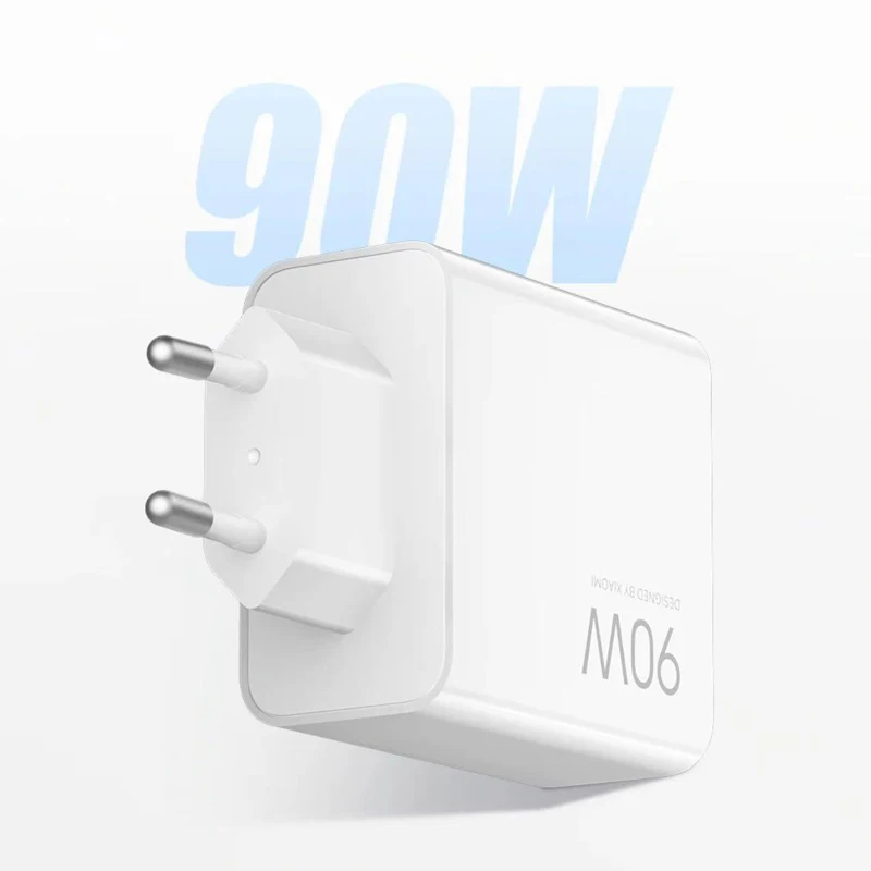 Фото Xiaomi 90W HyperCharge 3-портовый адаптер питания USB-зарядное устройство для быстрой зарядки для электроники №5