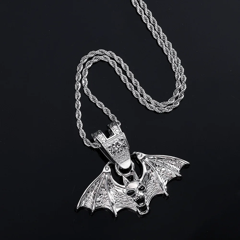 Европейский и американский трансграничный подвеска из сплава с черепом на