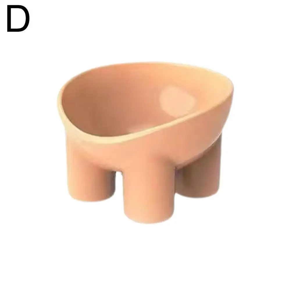 Миска для пищевых продуктов цветная толстые ножки высокие стабильная миска