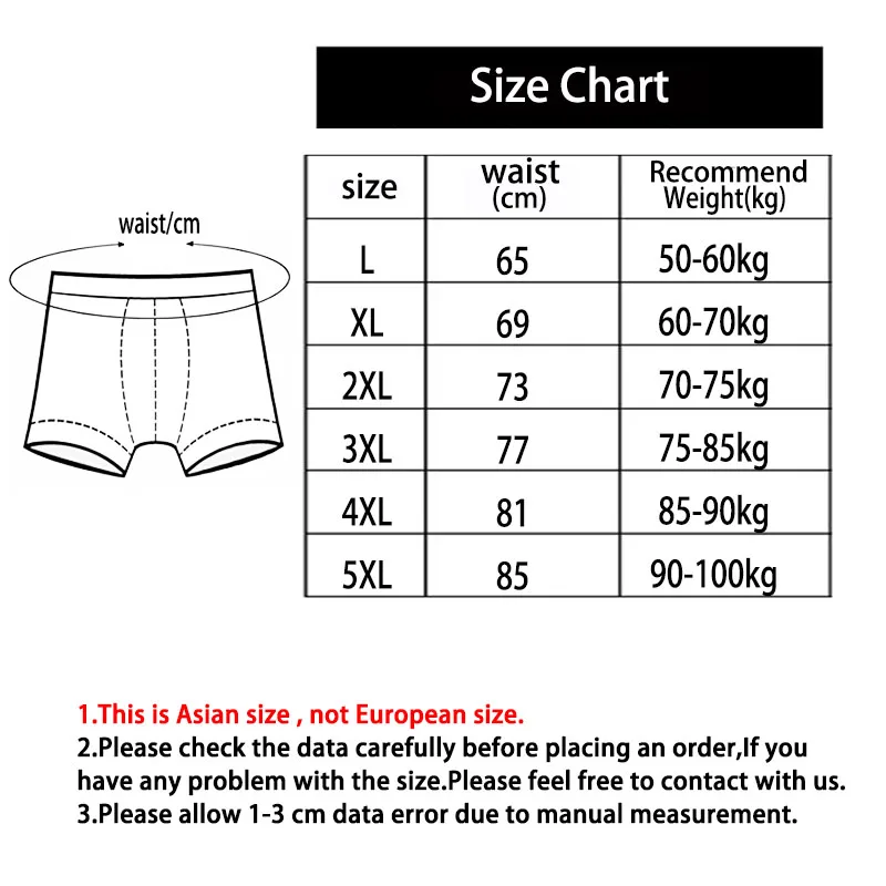 3PCS Ice Silk Men Underwear Man Underwear Sexy Hot Long Boxer Shorts Men Boxer Men Panties Boxers for Men Boxer Homme Man Boxer