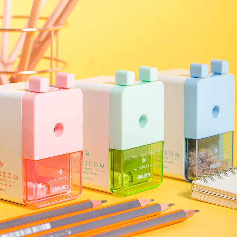 

Creative Cute Cartoon Automatic Pencil Sharpener Mechanical Creative Safety Students Stationery School Supplies