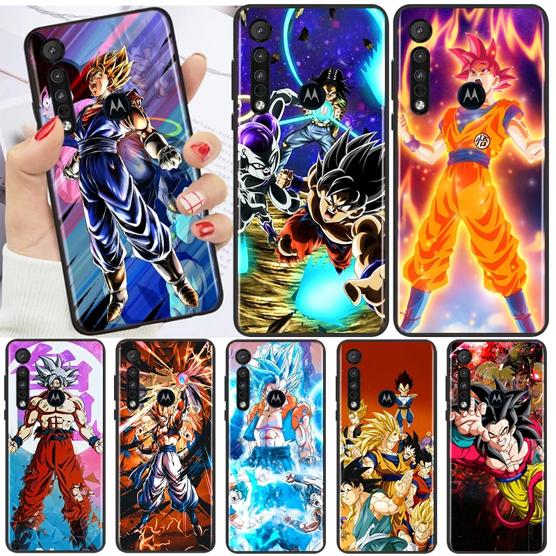 

Love Dragon Ball Goku For Motorola Moto G9 G8 E7 G Stylus Power Lite One Macro Hyper Fusion Edge Plus Black TPU Phone Case