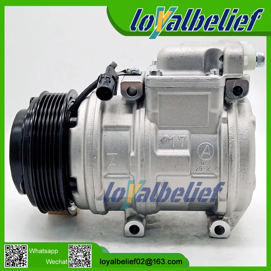 

10pa17c AC Air Conditioning Compressor For SSANGYONG RODIUS 2.7 Xdi REXTON 2.7 XDI 2004-2007 6652300011 6652300211 180500390A11