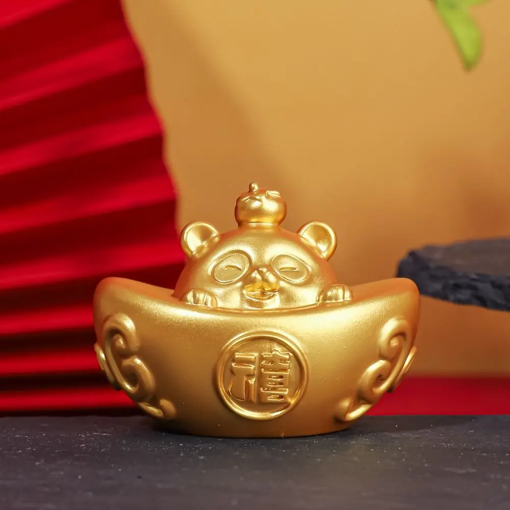 Мини-шотуна золотой слиток орнамент в китайском стиле традиционный новогодний