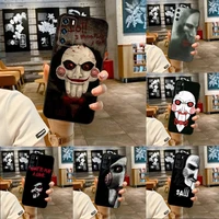 saw horror moive ghost phone case for huawei y5p y9 y7 y7a y7p y6 y6pro y5 prime 2020 2019 2018 2017 nova 9s 9ro 9se fundas