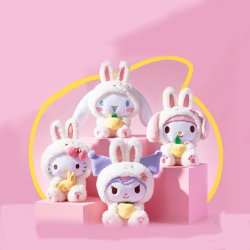 

Anime Sanrios Hello Kittys Plush Doll Kuromi Cartoon My Melody Cinnamoroll Cute Children Family Plushier Pillow Decoration Toys