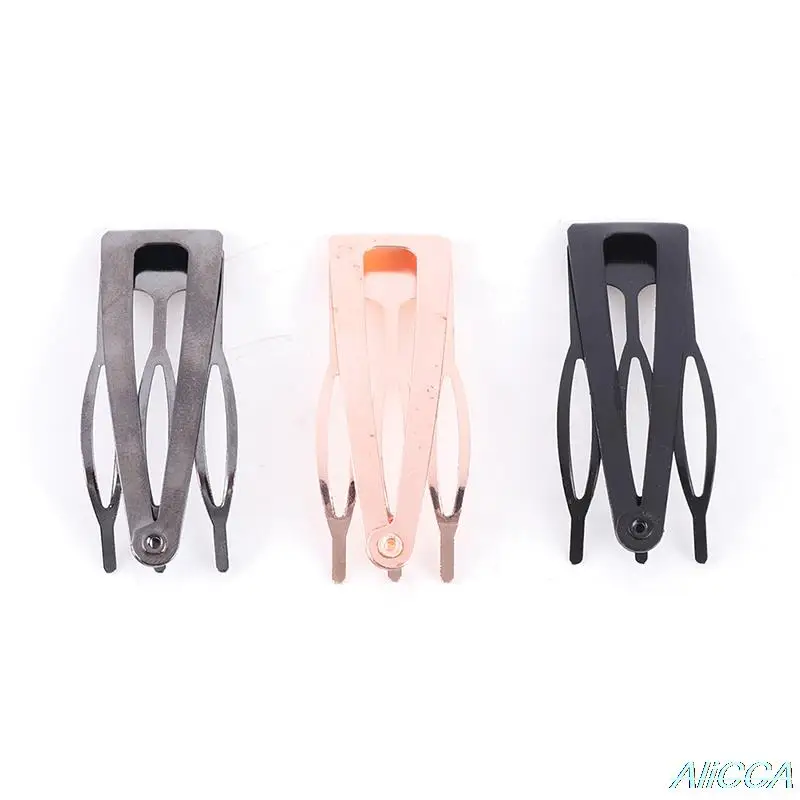 

10Pcs Non-slip Hair Clips Metal Snap Barrettes Hair Side Clamps Hair Styling New 4.6*2.3 cm