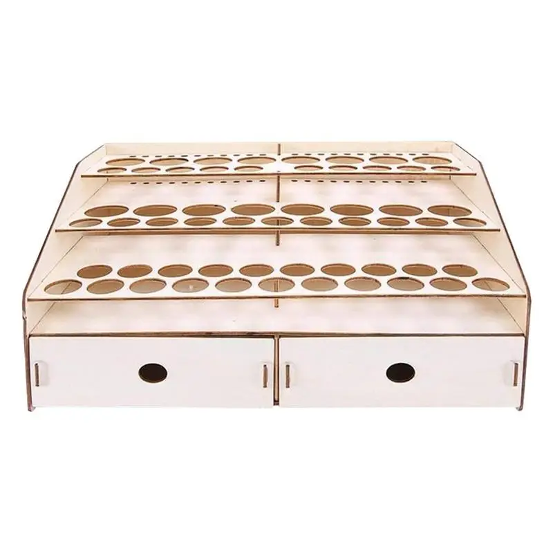 

Paint Rack Storage Pigment Rack For Brushes Paint Portable Paint Brush Organizer Rack With Large Capacity Craft Paint Storage