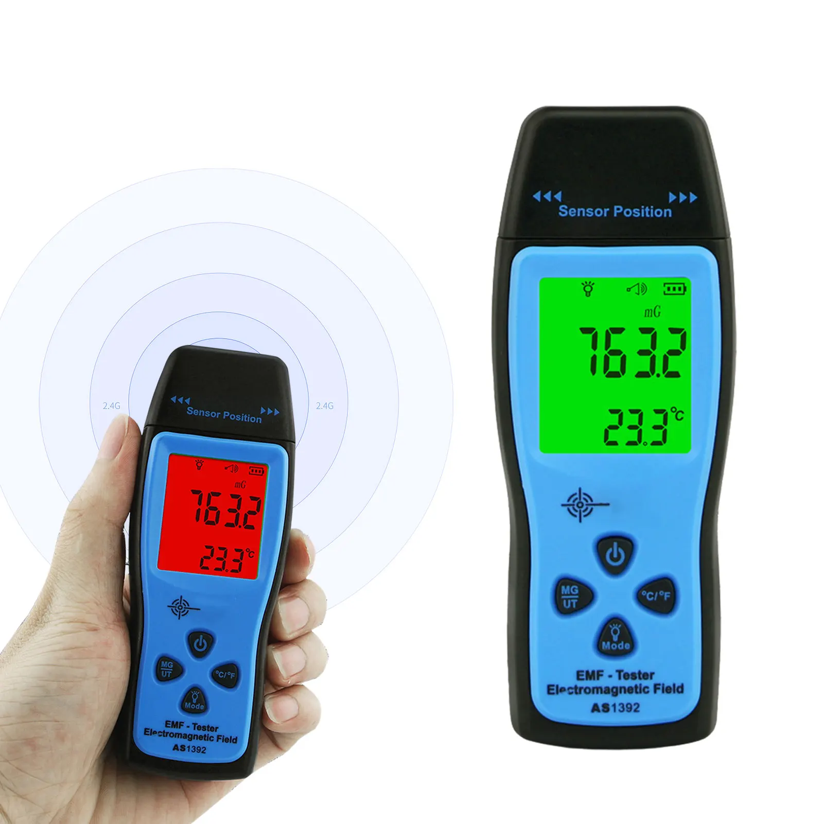 

Handheld Digital EMF Meter Handheld EMF Meters Dosimeter Radiation Detector LCD Digital Electromagnetic Field Radiation Detector