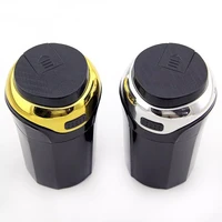 car ashtray with led lights car ashtray with led light flip cover solar powered car cigarette smoking ashtray ash cup holder