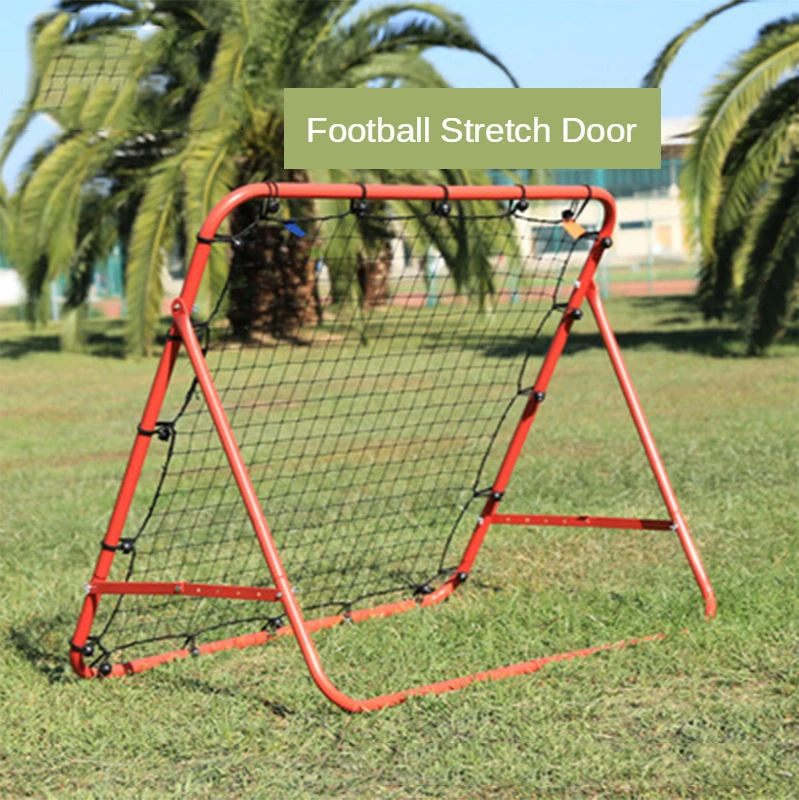 

Football Rebound Golf Baseball Hockey Shooting Assist Training Equipment Net Door Steel Pipe Soccer Gate Bounce Practice Mesh