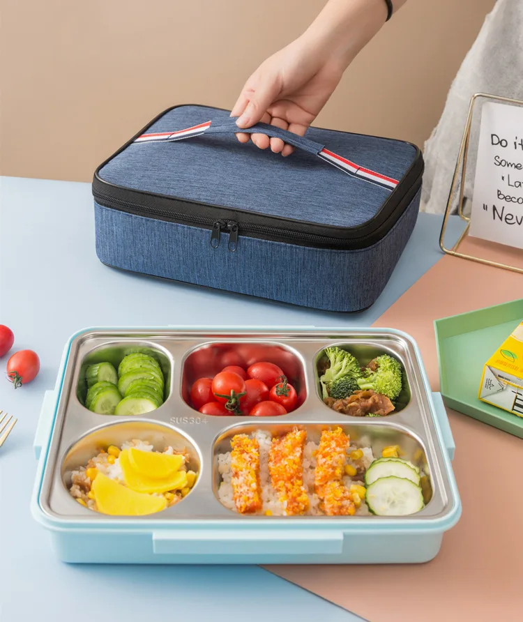 

Изоляционная сумка для ланч-бокса, стандартный Ланч-бокс, Портативная сумка для ланча, защитные принадлежности для ланч-бокса