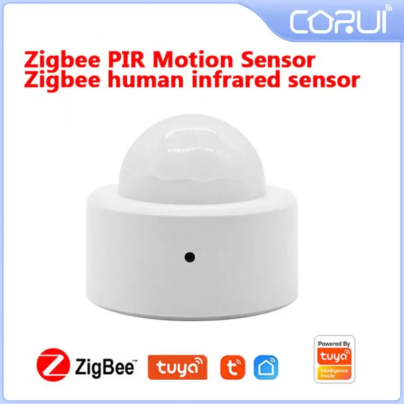 

CORUI Zigbee3.0 датчик движения человека Tuya Smart Life APP дистанционное управление PIR датчик движения Детектор работает с Alexa Google Home