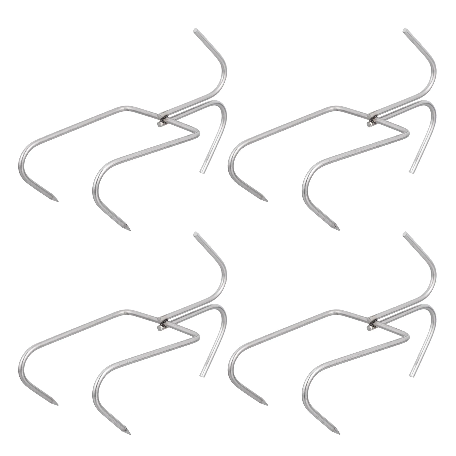 

Hooks Meat Smoker Hook Hangerbacon Kitchen Butcher Fish Steel Stainless Processing Sausage Roast Duck Smoking Supply Chicken